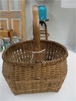 Early Woven Wood Basket