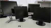 LOT OF COMPUTER MONITORS - TESTED WORK - NO CABLES