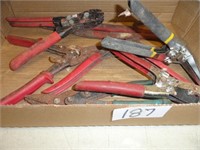 Flat of tools-6" Crimper/bender pliers also