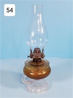 Victorian Glass Finger Lamp