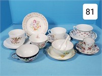 Lot of Fine China Cups & Saucers