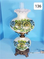 Modern Floral Gone w/ the Wind Table Lamp