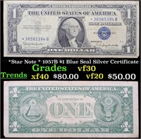 *Star Note * 1957B $1 Blue Seal Silver Certificate