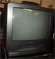 Quasar TV with Built In VCR - Works