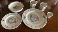 6 pieces Peter Rabbit Wedgewood China made in