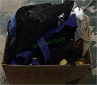 Box lot - approximately 10 to 12 cloth shopping