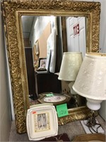 lamp and mirror lot