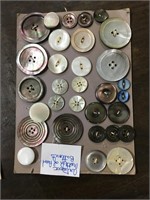 Antique Button's lot