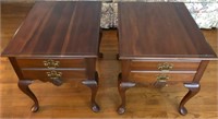 Pair of Queen Anne End Tables