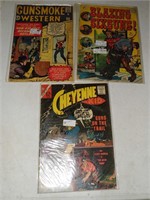 2-12 cent Comics and 1 10 cent Comic Book