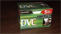 New 5 pack of mini DV digital video cassette