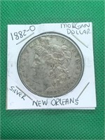 1882-O Morgan Silver Dollar New Orleans Original