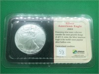 2003 American Siver Eagle in Original Package