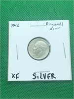 1946 Roosevelt Silver Dime Nice Early Dime