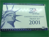 2001 United States PROOF Set in Original Package