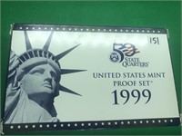 1999 United States PROOF Set in Original Unopenedx