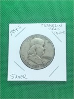 1954-D Franklin Silver Half Dollar DENVER Mint