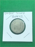 Very Unique Siver Quarter Looks ike a Washington
