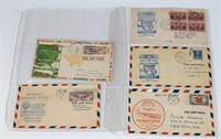 WWII Airmail Envelopes, Stamped