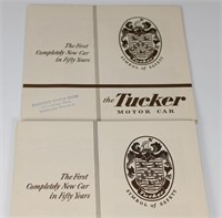 8 Original Tucker Motor Car Brochures