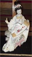 Porcelain Japanese Woman Figure