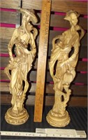 2 Oriental Figures