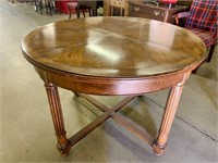 Round Wood Table