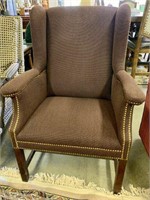 Brown Upholstered Chair