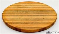Round Oak Cutting Board - 18" Diameter