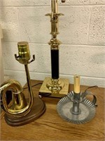 (3) Small Decorative Lamps (No Shades)