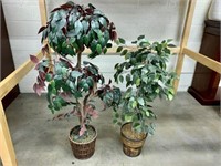 (2) Small Artificial Trees