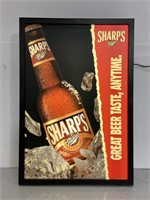 Miller Sharp’s beer lighted sign