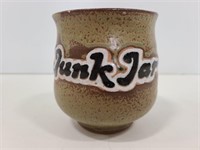 "Junk Jar" pottery desk jar