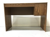 Small desk with cubby