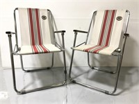 A&E Systems Inc. folding chair pair