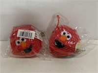 Pair of 2 new Elmo giggle balls