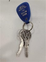 Set of Volkswagen keys