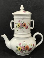 Apilco porcelain diffusing tea pot