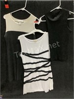 (3) Women’s Dress Shirts (S and M)