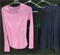 (3) Women’s Long Sleeve Shirts (M)