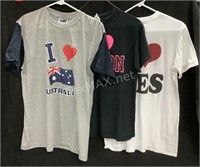 (3) T-Shirts