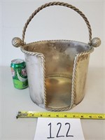 Decorative Open Sided Bucket - Made in India