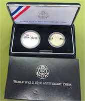 WWII 50th. Annv. Coins