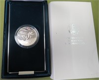 1991 US Korean War Mem. Silver Coin
