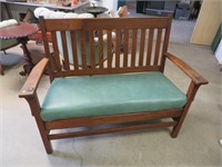 J M Young & Sons Oak Mission Bench