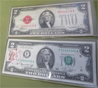 2 Two $ Bills