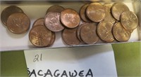 21 Sacagawea $'s
