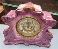 Ansonia Porcelain Clock (As Is)