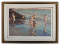 "Women and Children on the Beach" Limited Edition