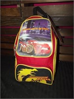 New Cars Backpack with Sleeping Bag